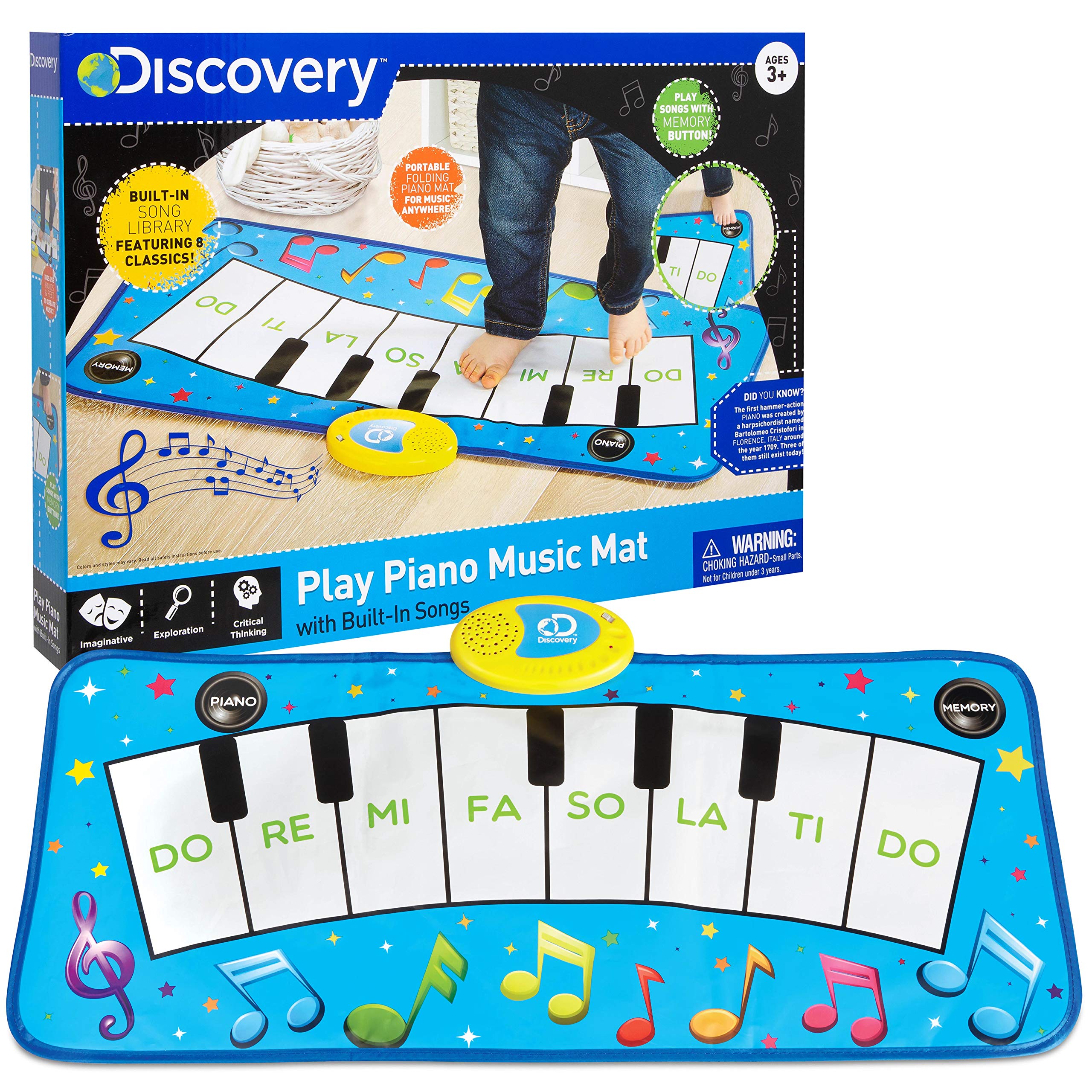 Alfombra musical de piano Discovery