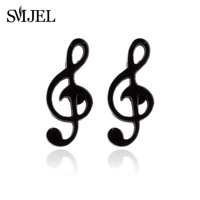 Aretes de clave de sol