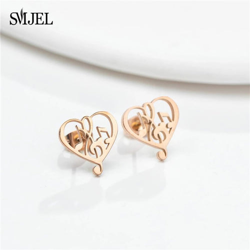 Aretes de clave de sol