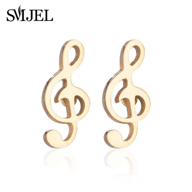 Aretes de clave de sol