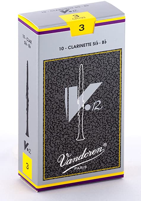 Caña Individual de Clarinete Sib-Bb, Vandoren Paris V12 #3