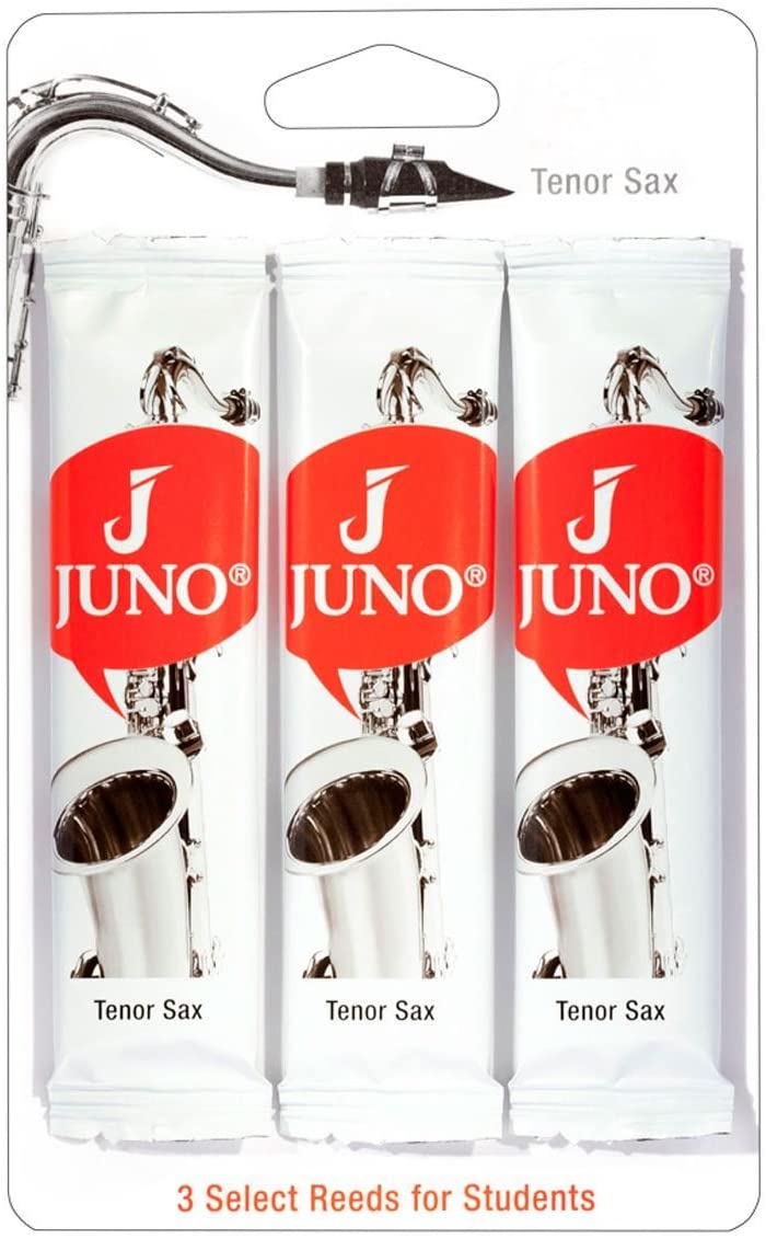 Paquete de 3 Cañas de Saxofón Tenor, Vandoren Juno #1 1/2