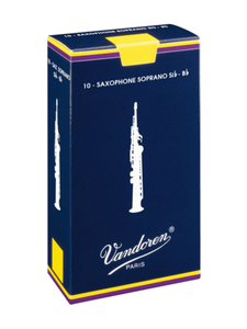 Caña Individual de Saxofón Soprano Sib-Bb, Vandoren Paris #3