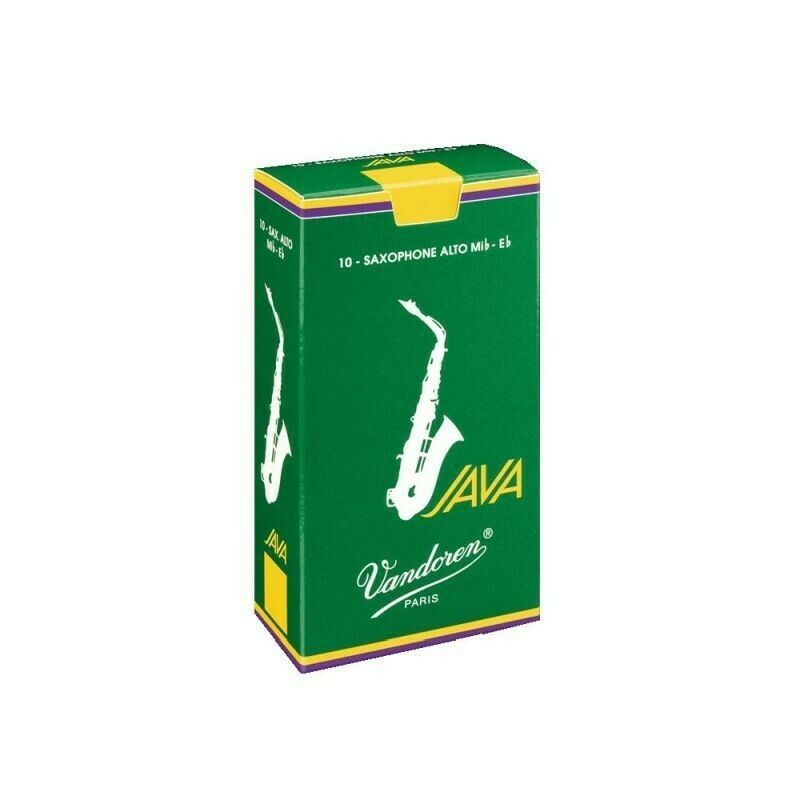 Caña Individual de Saxofón Alto, Mib-Eb, Vandoren Paris Java #4