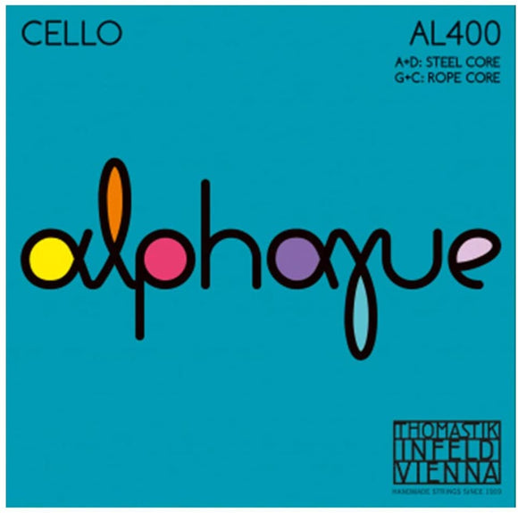 Cuerda Individual de Cello G (Sol) Thomastik Alphayue Medium 1/2, en tubo