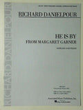 Partituras de Piano, He is By, Richard Danielpour