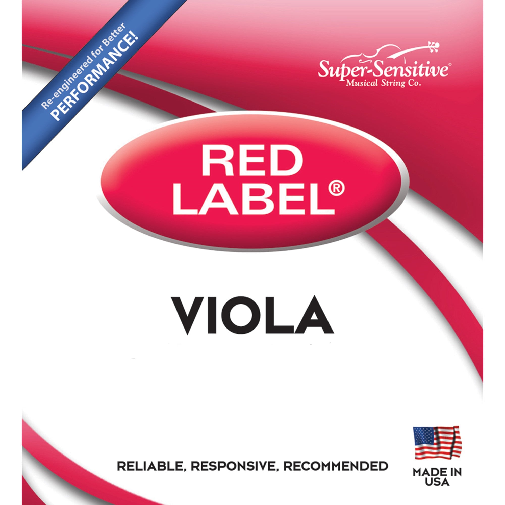 Cuerda individual de Viola D (Re) Red Label Full STANDARD(15-161/2)