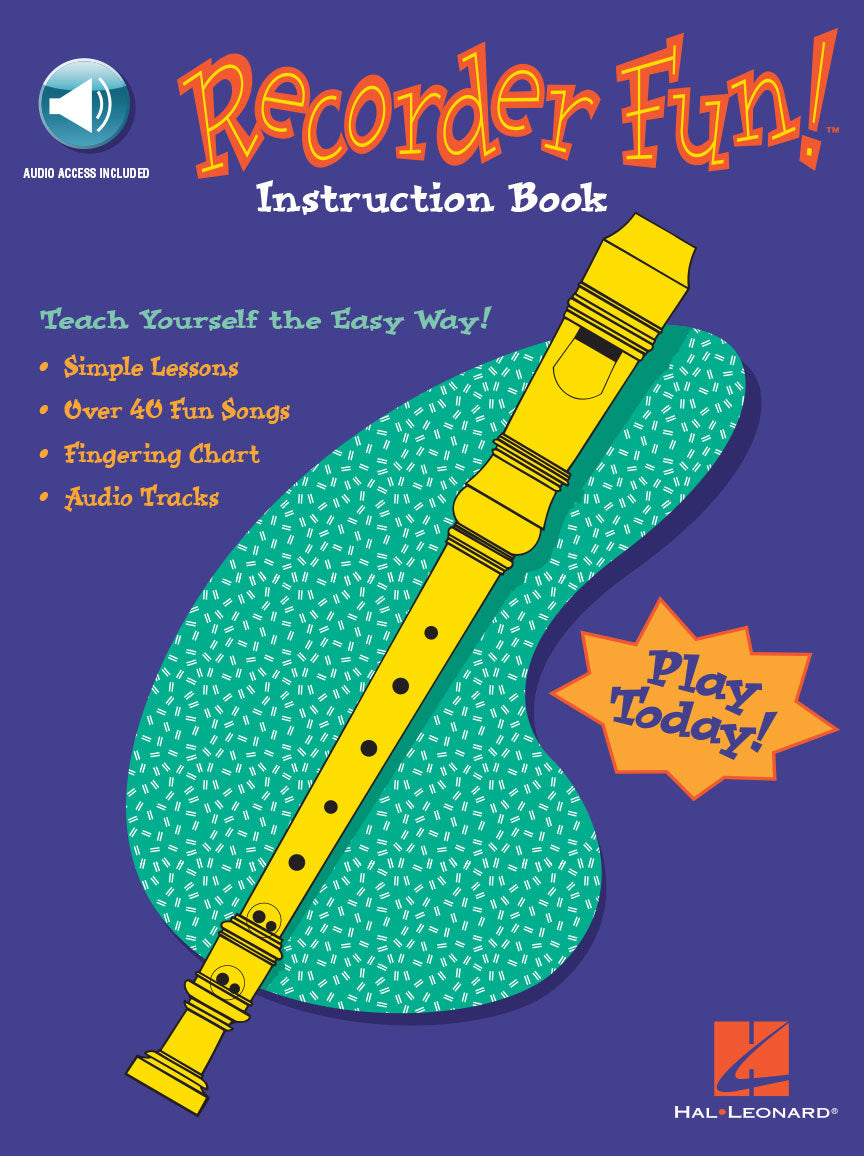 Libro de Flauta, Recorder Fun, Hal Leonard