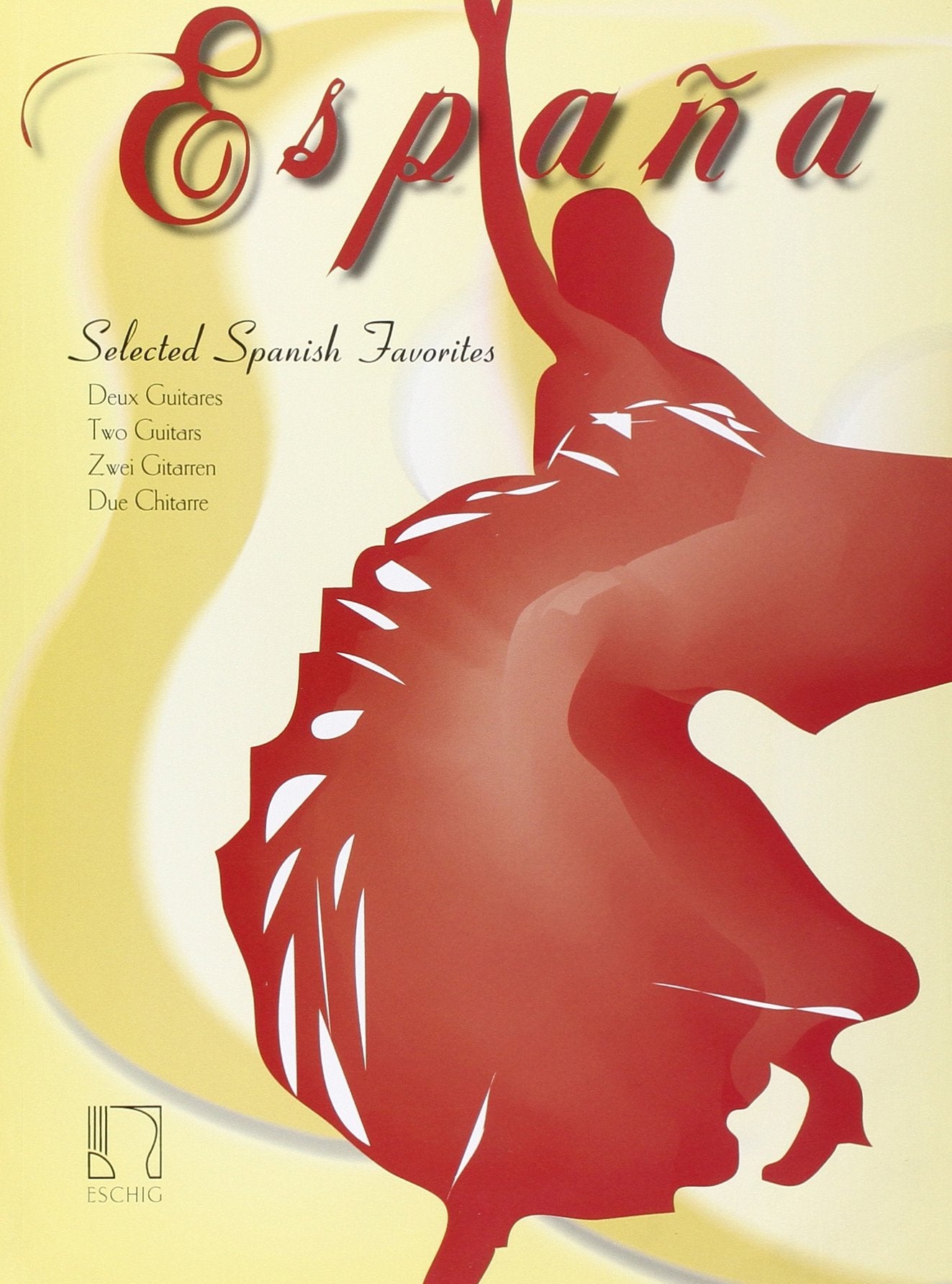 Partituras para Guitarra, España, Selected Spanish Favorites