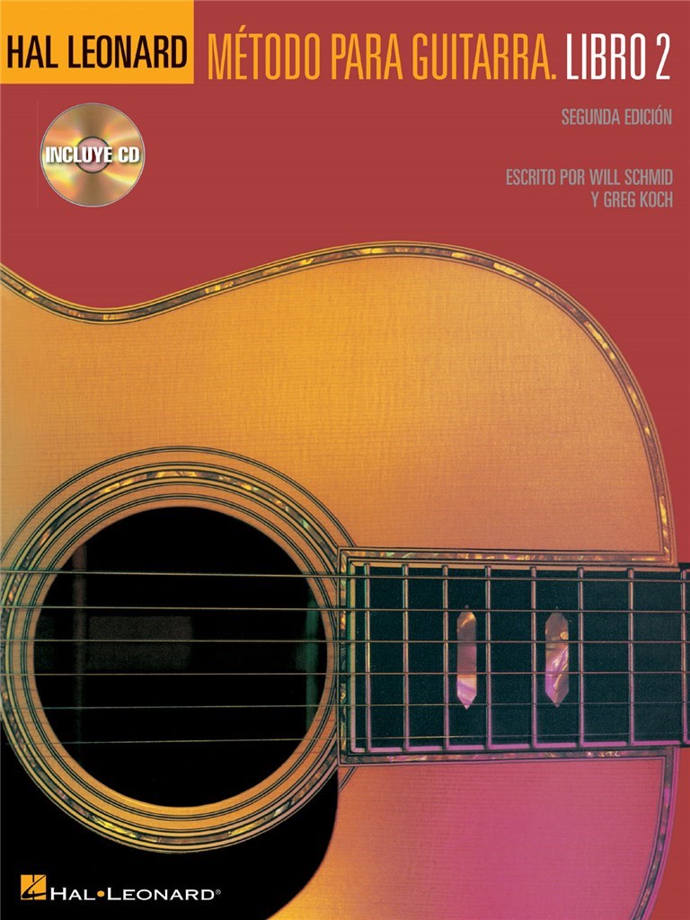 Libro Método de Guitarra Libro 2 Hal Leonard