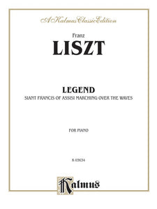 Partituras de Piano, Legend, by Franz Liszt