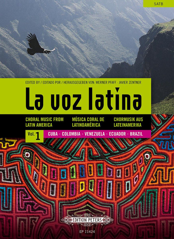 La Voz Latina Edition Peters, Volumen 1