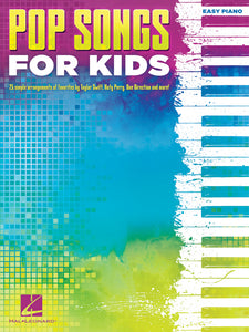 Partituras de Piano, Pop Songs for Kids Easy Piano, Hal Leonard