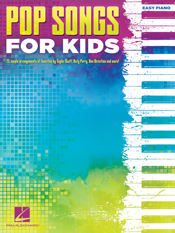 Partituras de Piano, Pop Songs for Kids Easy Piano, Hal Leonard