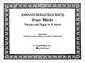 Partituras de Piano, Organ Works, by Johann Sebastian Bach