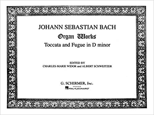 Partituras de Piano, Organ Works, by Johann Sebastian Bach