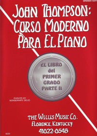 Libro de Piano John Thompson Primer Grado,Parte II