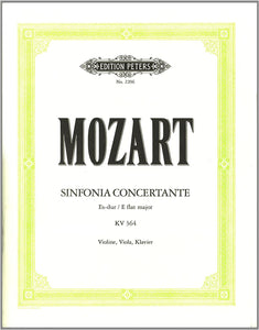 Partituras para Violin y Viola, Mozart: Sinfonia Concertante