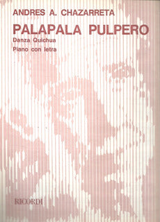 Partituras para Guitarra, Palapala Pulpero, by Andres A. Chazarreta