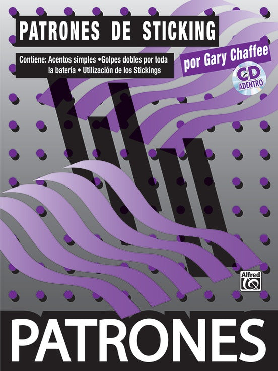 Libro de Batería, Patrones de Sticking by Gary Chaffee