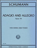Libro de Piano y Corno Schumann Adagio and Allegro Opus 70