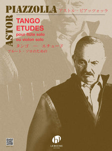 Libro de Flauta y Violín, Tango Etudes, by Astor Piazzolla