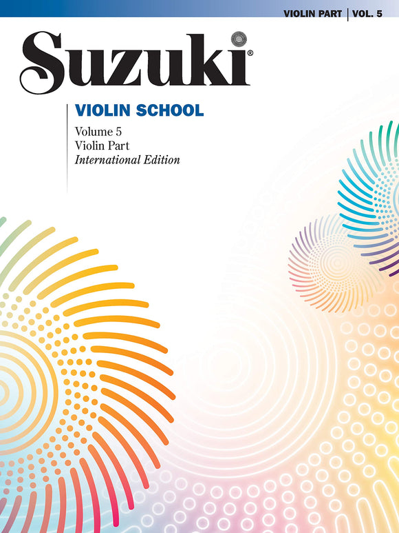 Libro de Violín Suzuki Volumen 5