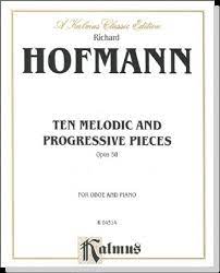Partituras para Oboe y Piano, Ten Melodic and Progressive Pieces, Richard Hofmann