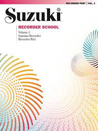 Libro de Flauta Soprano Suzuki Volumen 1