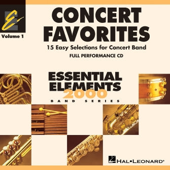 Concert Favorites, Essential Elements 2000, CD