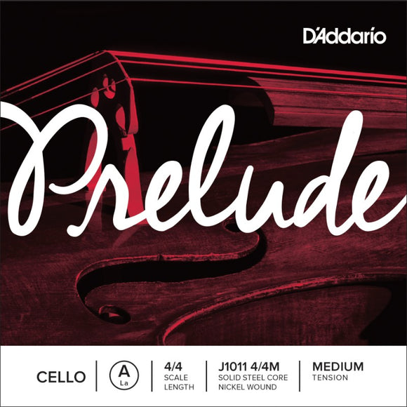 Cuerda Individual de Cello A (La) Prelude D'addario 4/4