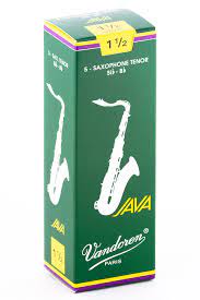 Caña Individual de Saxofón Alto, Vandoren Paris Java #1 1/2