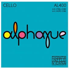 Cuerda Individual de Cello D (Re) Thomastik Alphayue Medium 4/4, en tubo