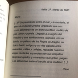 Francisco Tarrega Eixea Diarios y Cartas