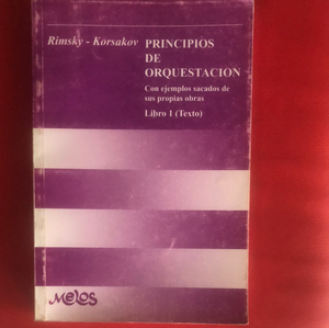 Libro Principios De Orquestación Rimsky Korsakov