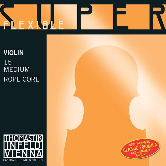 Cuerda individual de Violín E (Mi) Super Flexible 4/4
