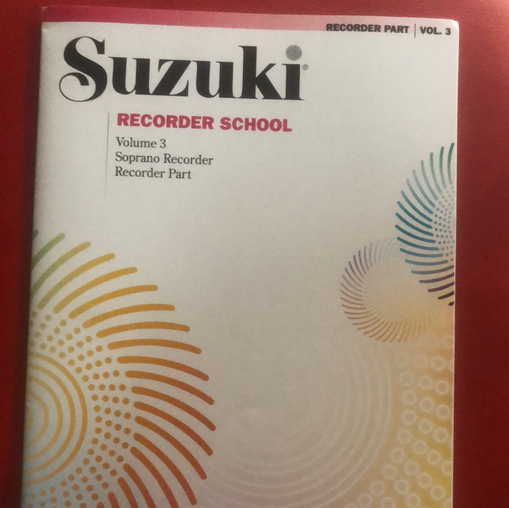 Libro de Flauta Suzuki Volumen 3