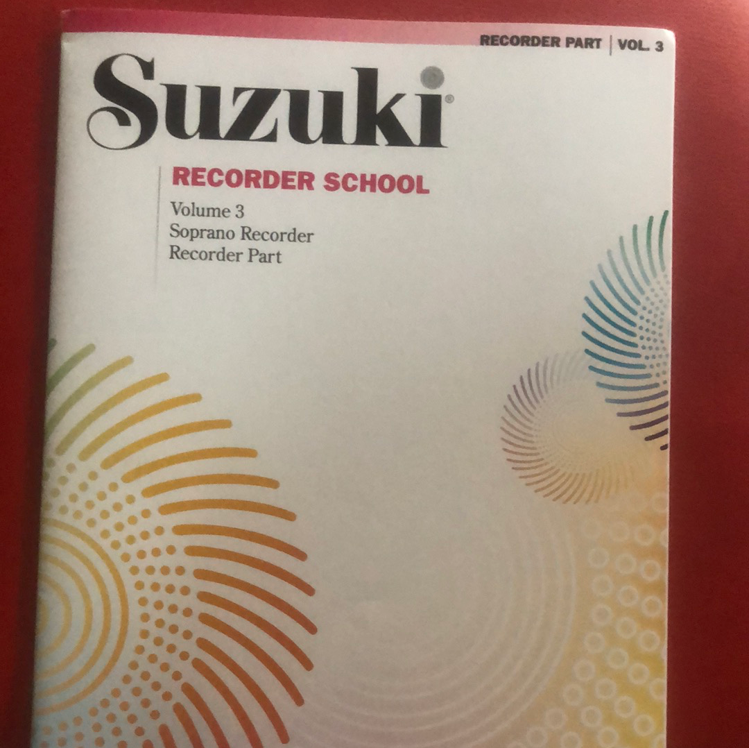 Libro de Flauta Suzuki Volumen 3