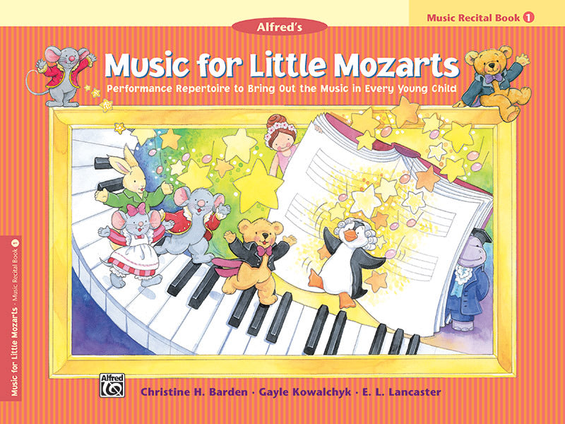 Libro de Piano Little Mozart Music Recital Book 1