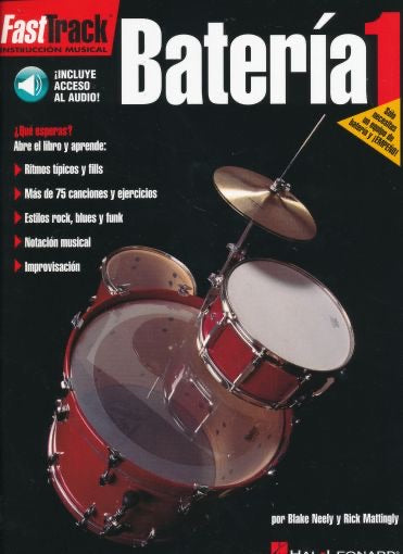 Libro de Bateria Fast Track 1